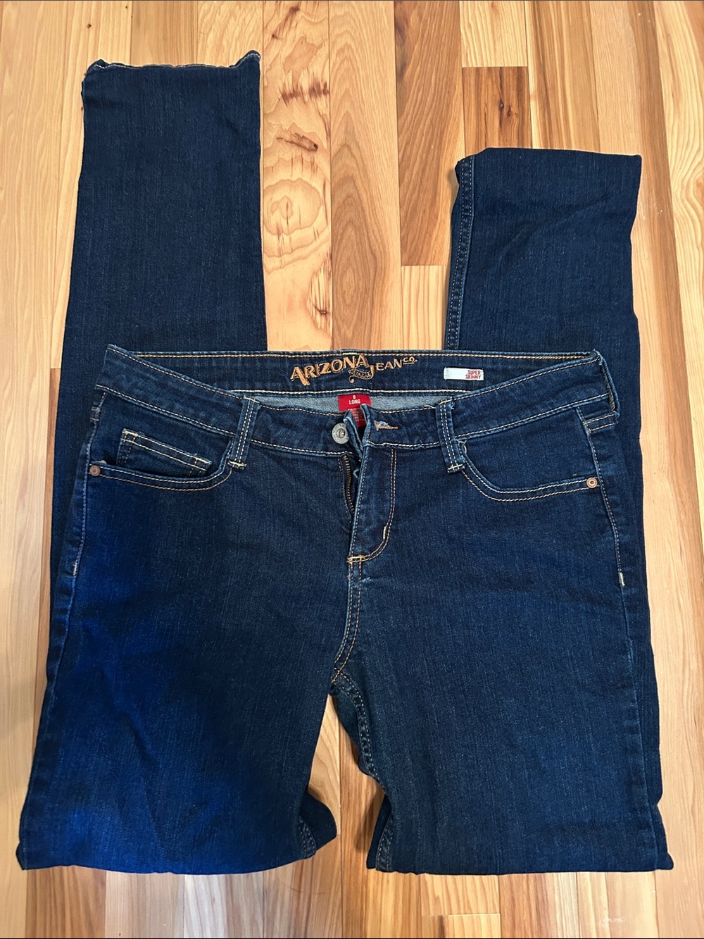 Arizona Jean Company Dark Indigo Skinny Jeans